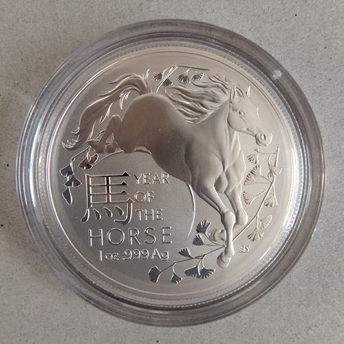 干支銀貨(2026馬)